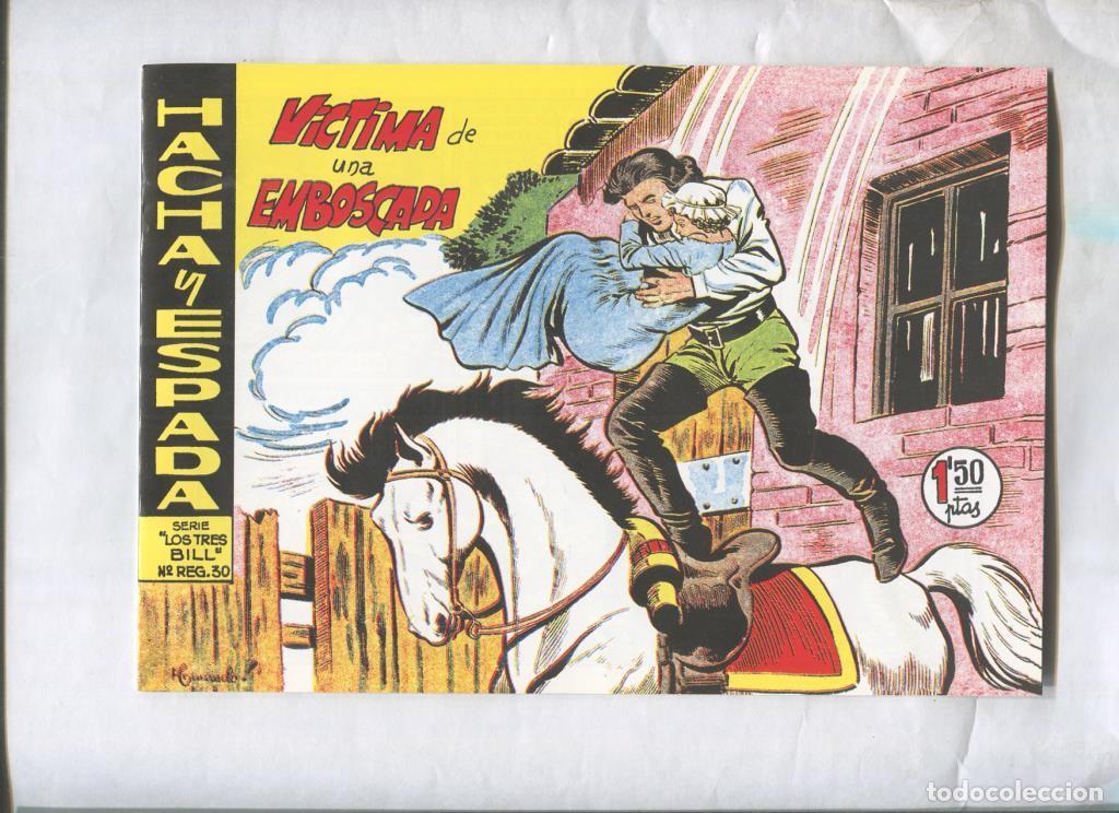 Comics: Facsimil: Hacha y Espada numero 11: Victima de una emboscada - Armando