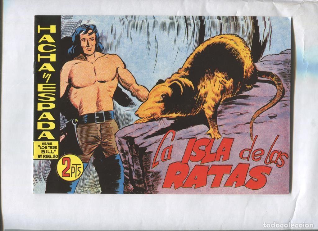 C&oacute;mics: Facsimil: Hacha y Espada numero 21: La isla de las ratas - Armando - Foto 1