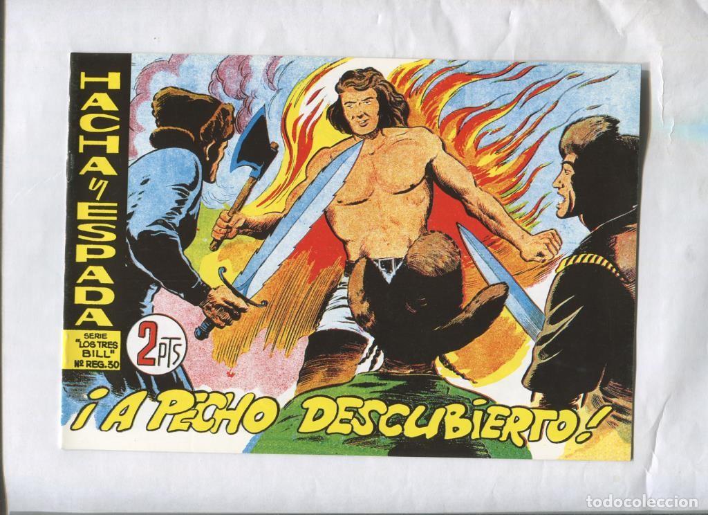 C&oacute;mics: Facsimil: Hacha y Espada numero 34: A pecho descubierto - Armando - Foto 1