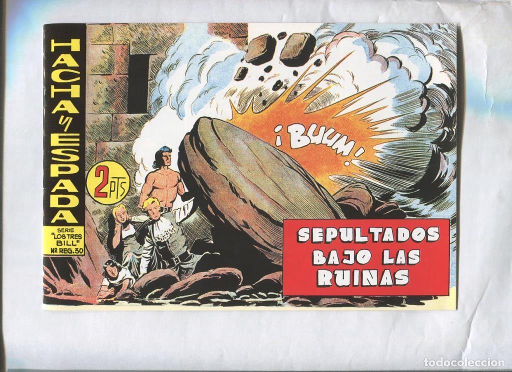 Comics: Facsimil: Hacha y Espada numero 56: Sepultados bajo las ruinas - Armando