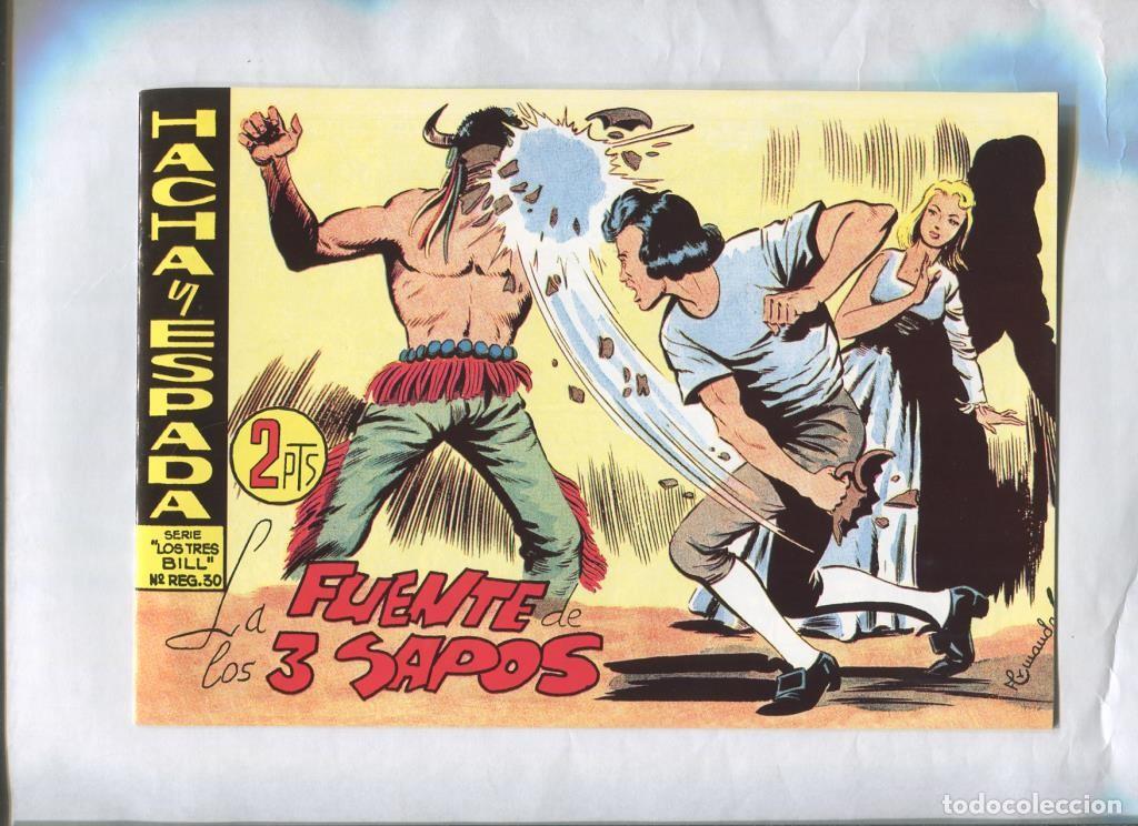 Fumetti: Facsimil: Hacha y Espada numero 48: La fuente de los 3 sapos - Armando