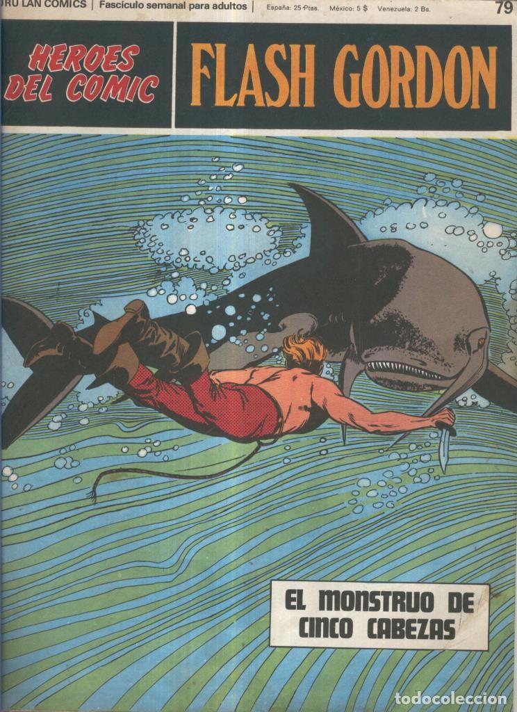 C&oacute;mics: Flash Gordon de Burulan numero 79: El monstruo de cinco cabezas - Dan Barry - Foto 1