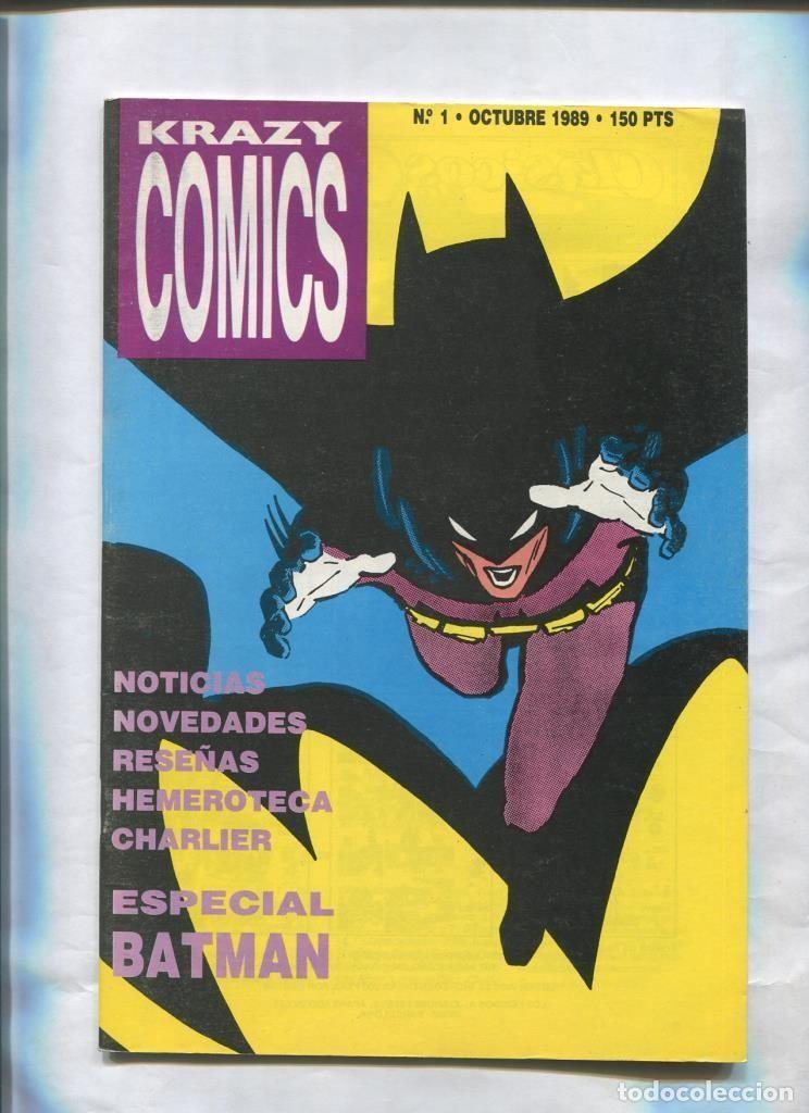 C&oacute;mics: Krazy comics numero 01 (octubre 1989) - Varios - Foto 1