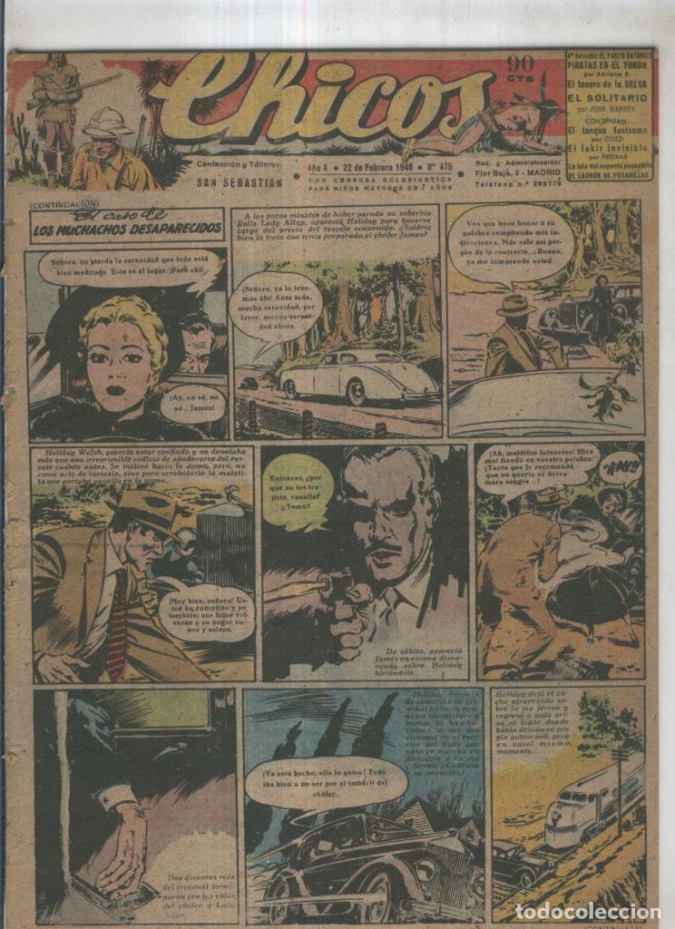 Fumetti: Chicos de Consuelo Gil numero 475 (procede de tomo desencuadernado) - Varios