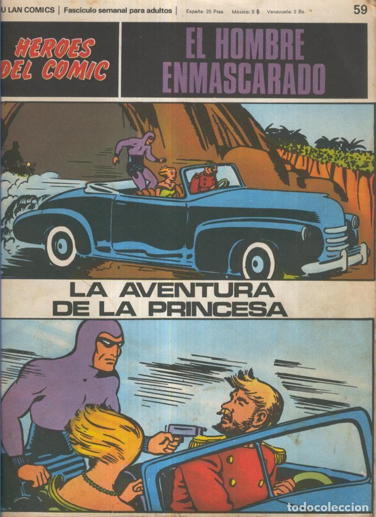 C&oacute;mics: El hombre enmascarado de Burulan numero 59: La aventura de la princesa - Lee Falk - Ray Moore - Wils