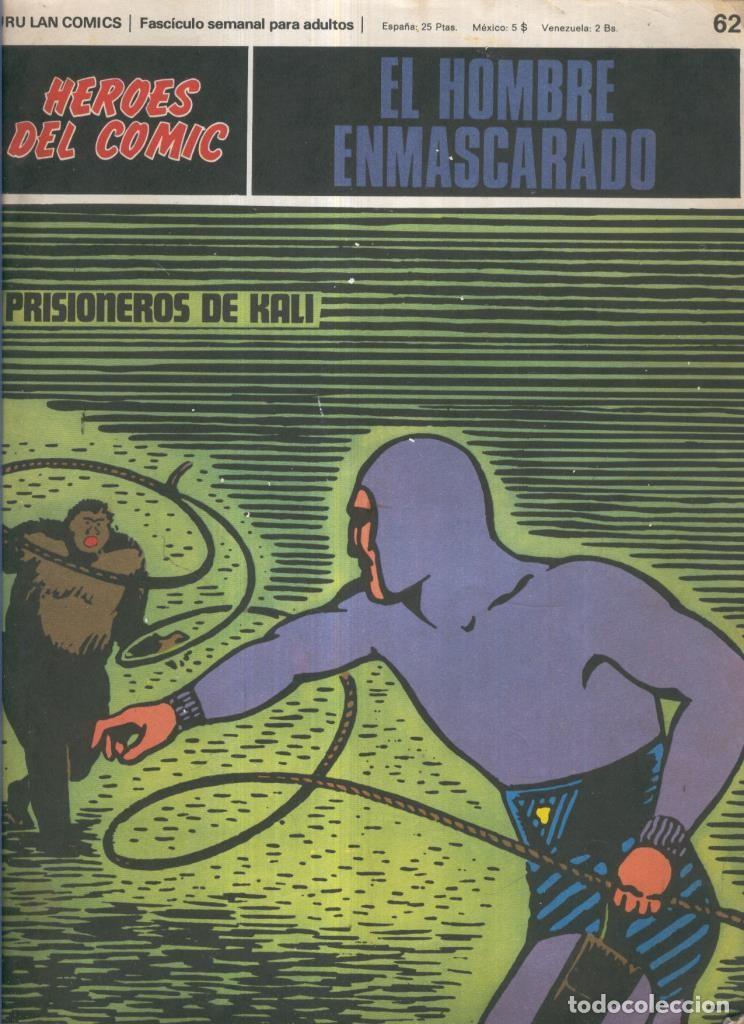 Comics: El hombre enmascarado de Burulan numero 62: Prisionero de Kali - Lee Falk - Ray Moore - Wilson McCoy