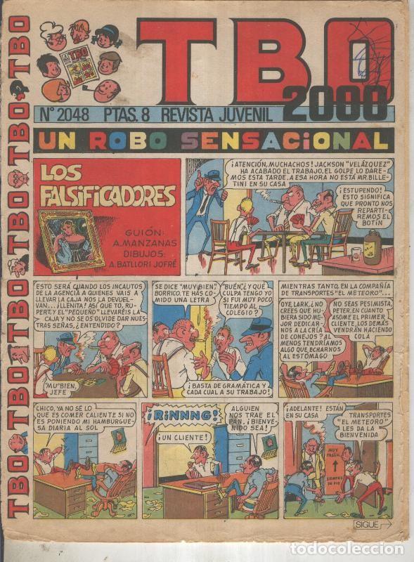 C&oacute;mics: TBO 2000 numero 2048: Los falsificadores (Batllori) (numerado 3 en trasera) - Varios