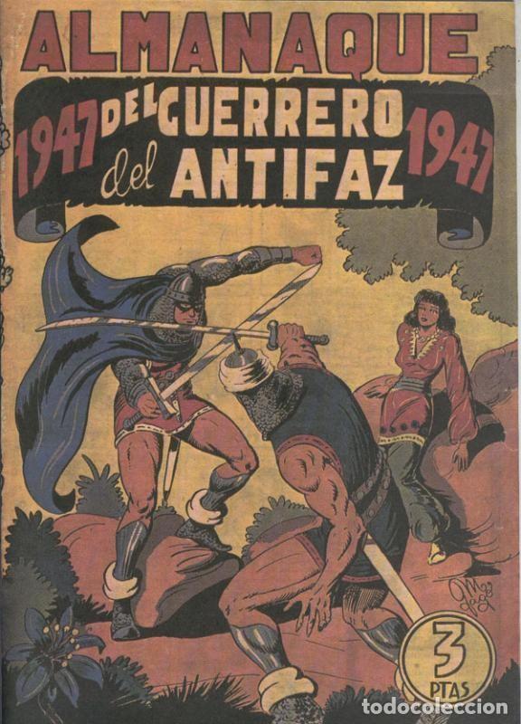 C&oacute;mics: Facsimil: El Guerrero del Antifaz almanaque 1947: La favorita - Manuel Gago