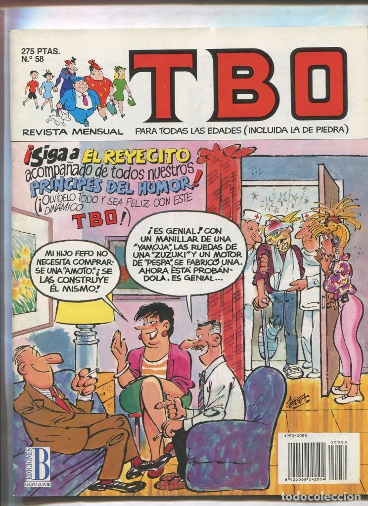 C&oacute;mics: TBO de Ediciones B numero 058 (numerado 1 en trasera) - Varios - Foto 1