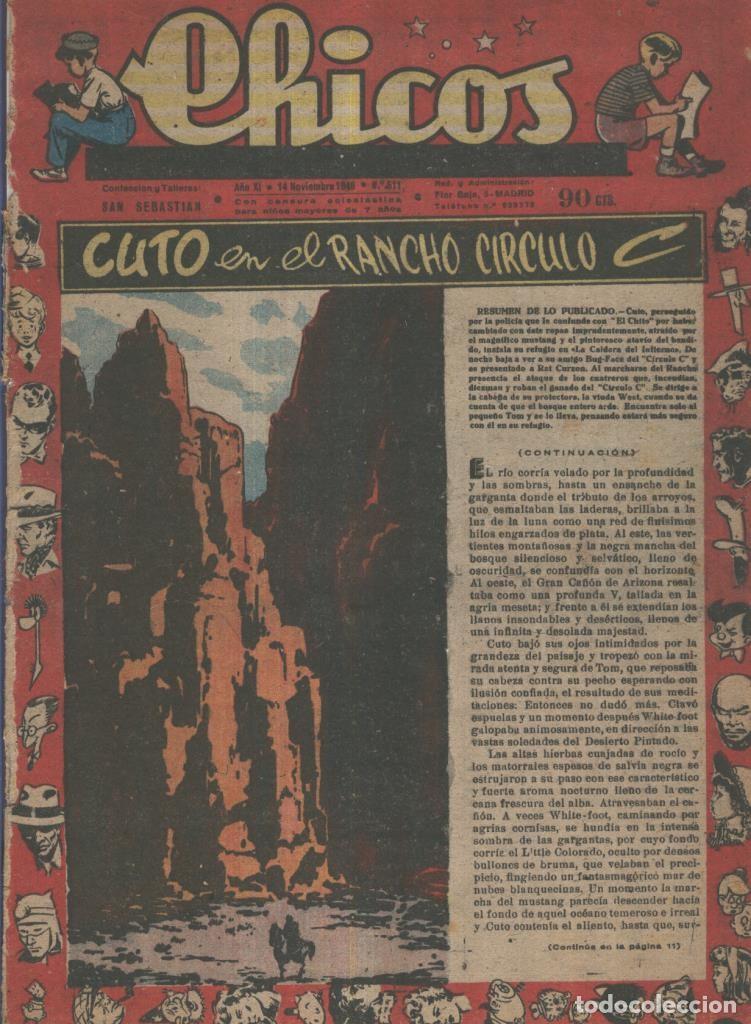 Comics: Chicos de Consuelo Gil numero 511 (procede de tomo desencuadernado) - Varios