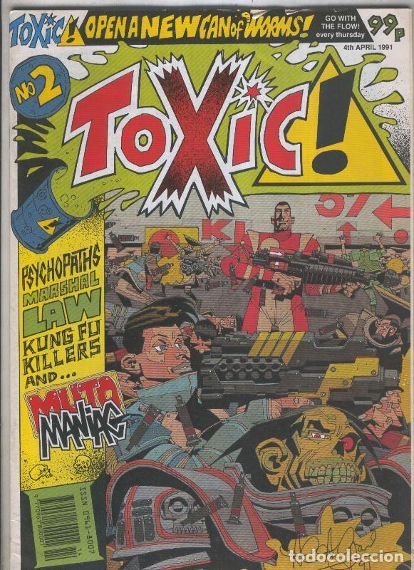C&oacute;mics: Toxic revista inglesa de comics numero 2 - Varios - Foto 1