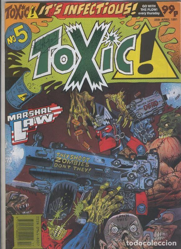 C&oacute;mics: Toxic revista inglesa de comics numero 5 - Varios - Foto 1