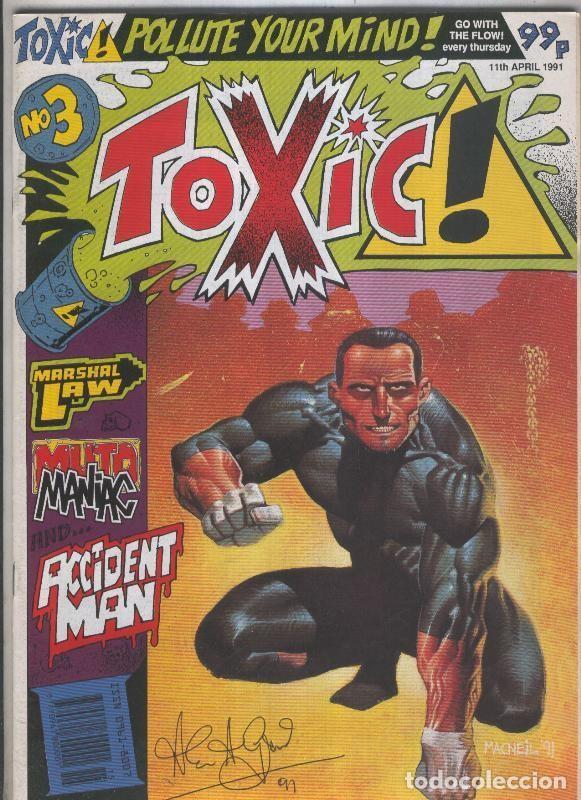 C&oacute;mics: Toxic revista inglesa de comics numero 3 - Varios - Foto 1