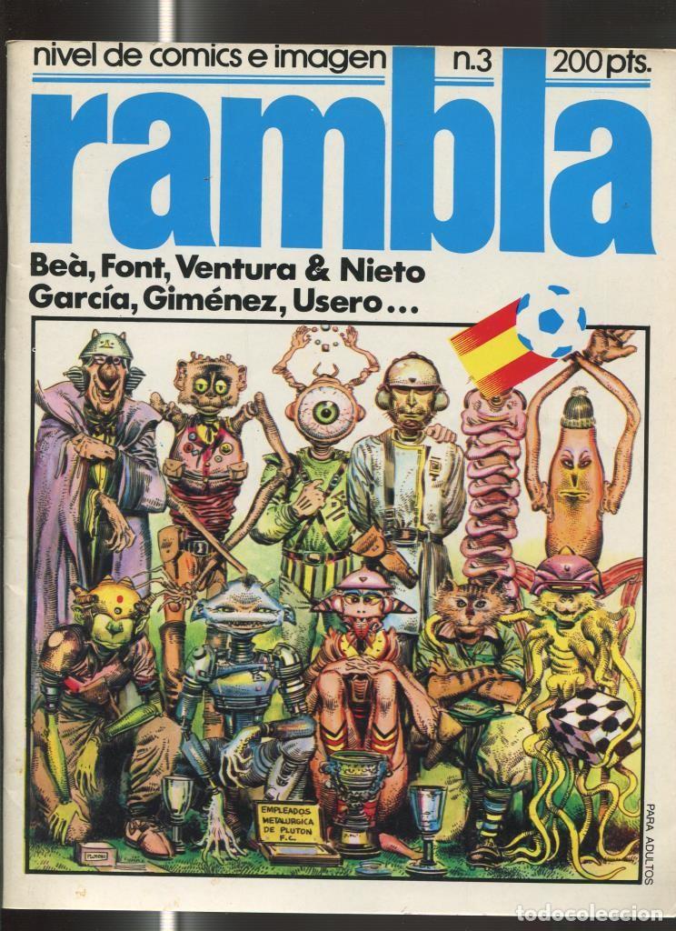 Fumetti: Rambla revista de comic numero 03: Verde oscuro de Tha - Varios