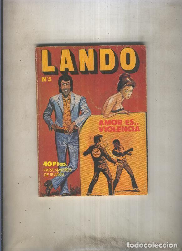 Fumetti: Lando numero 05: Amor es...violencia (numerado 3 en trasera) - Varios