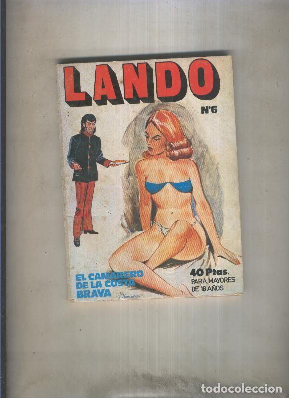 C&oacute;mics: Lando numero 06: El camarero de la costa brava - Varios - Foto 1