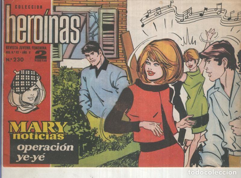 C&oacute;mics: Mary Noticias numero 230 (foto Raquel Welch en trasera) - Roy Mark-Carmen barbara