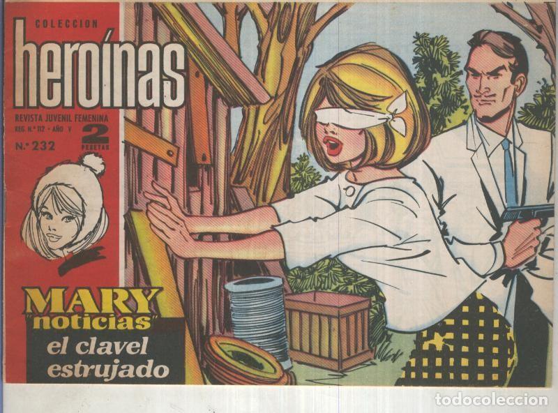 Fumetti: Mary Noticias numero 232 (trasera foto de Audie Murphy) - Roy Mark-Carmen barbara