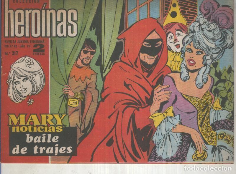 Comics : Mary Noticias numero 317 (trasera foto de Engelbet Humperdinck) - Roy Mark-Carmen barbara