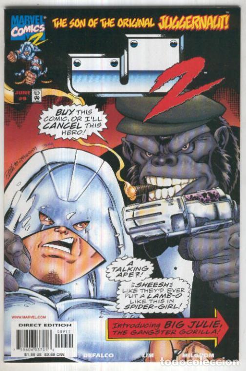 Fumetti: J2- The Son of Juggernaut, Vol.1 No.09: Big Julie The Gangster Gorilla - Tom DeFalco