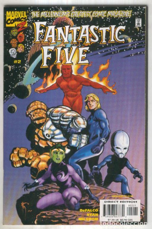 C&oacute;mics: FANTASTIC FIVE Vol.1 No.02B: The Wizzards Warriors - Tom DeFalco - Foto 1