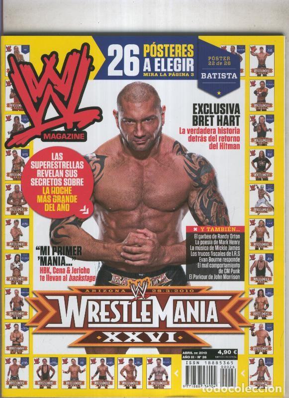 C&oacute;mics: w magazine numero 026: Bret Hart - Varios - Foto 1