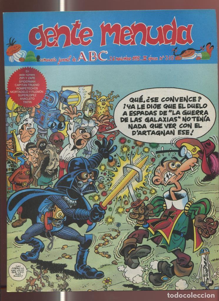 Comics: Gente Menuda seminario juvenil de ABC numero 315: El Capitan Trueno, etc - Varios