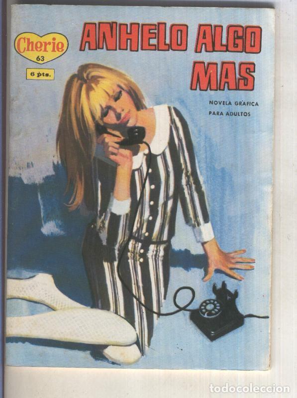Comics : Cherie numero 063: trasera foto de Gene Barry - varios