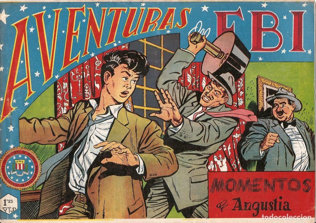 Comics: Aventuras del FBI original numero 085: Monentos de angustia (numerada 2 en trasera) - Luis Bermejo