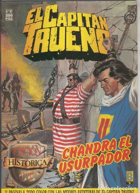 Comics: El Capitan Trueno edicion historica numero 107:Chandra el usurpador - Victor Mora-Ambros-Pardo-Anton