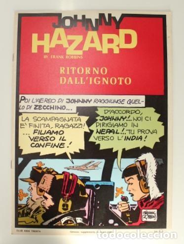 Comics: JOHNNY HAZARD - Tiras del 28-12-1959 al 26-03-1960: Ritorno Dall,Ignoto - Frank Robbins