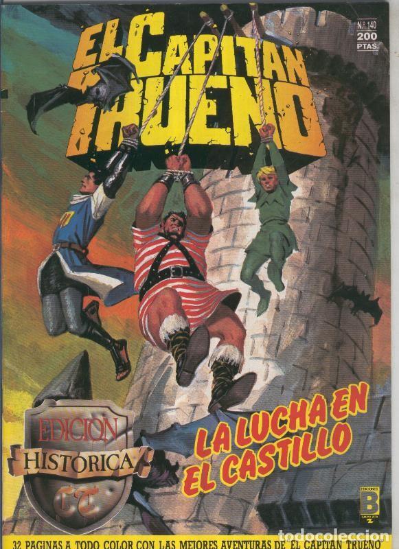 Fumetti: El Capitan Trueno edicion historica numero 140:La lucha en el castillo - Victor Mora-Ambros-Pardo-An