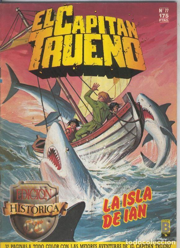 Comics: El Capitan Trueno edicion historica numero 077:La isla de Ian - Victor Mora-Ambros-Pardo-Antonio Ber