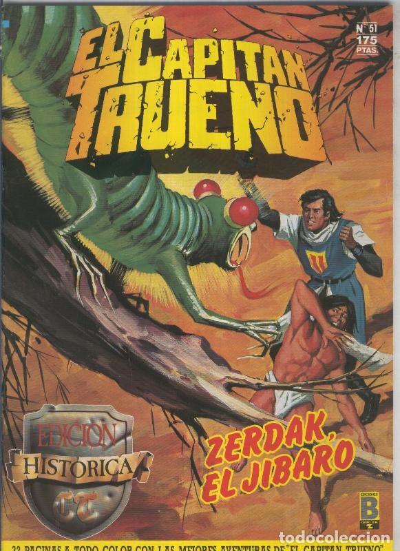 C&oacute;mics: El Capitan Trueno edicion historica numero 051:Zerdak, el jibaro - Victor Mora-Ambros-Pardo-Antonio