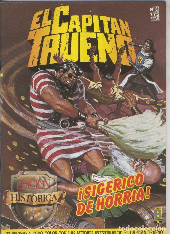 Fumetti: El Capitan Trueno edicion historica numero 062:Sigerico de horria - Victor Mora-Ambros-Pardo-Antonio