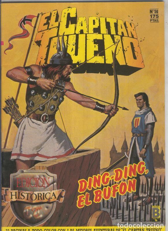 Comics: El Capitan Trueno edicion historica numero 056:ding ding, el bufon - Victor Mora-Ambros-Pardo-Antoni