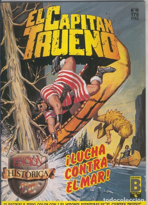Comics: El Capitan Trueno edicion historica numero 046:Lucha contra el mar - Victor Mora-Ambros-Pardo-Antoni