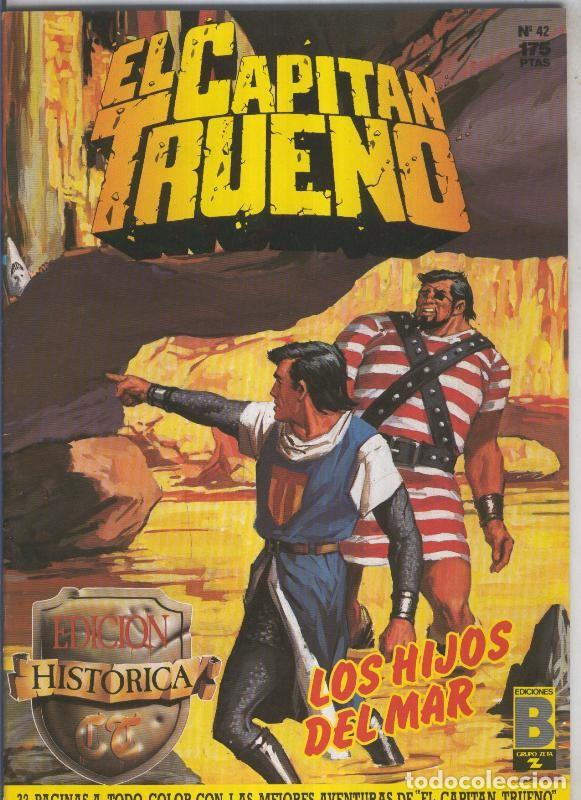 Comics: El Capitan Trueno edicion historica numero 042:Los hijos del mar - Victor Mora-Ambros-Pardo-Antonio