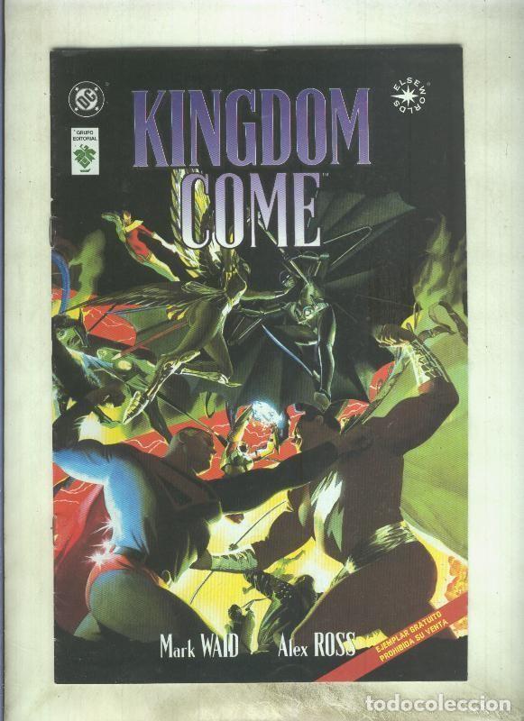 Comics: Kingdom come folleto propaganda - Mark Waid-Alex Ross