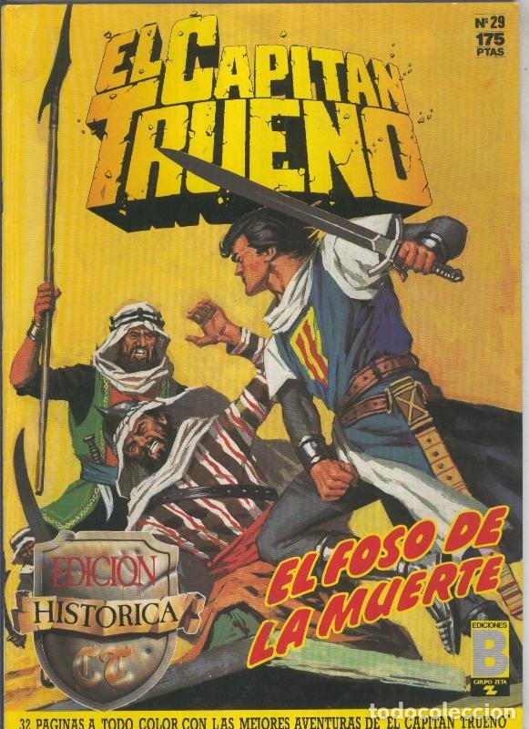 Comics: El Capitan Trueno edicion historica numero 029;El foso de la muerte - Victor Mora-Ambros-Pardo-Anton