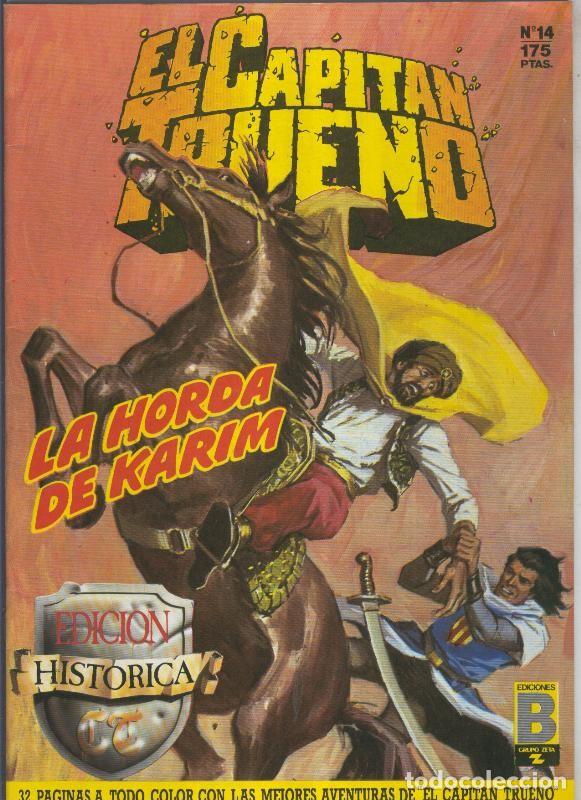 Comics: El Capitan Trueno edicion historica numero 014:La horda de Karim - Victor Mora-Ambros-Pardo-Antonio
