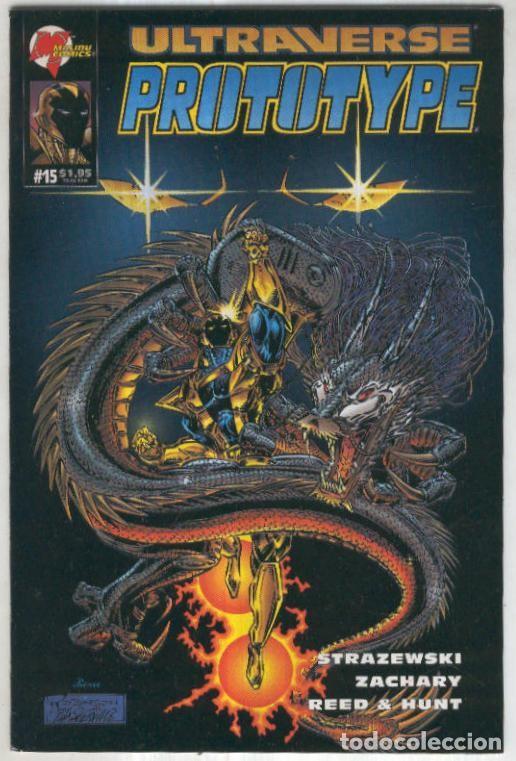 C&oacute;mics: PROTOTYPE, Vol.1 No.15: Burning Commitment (Ultraverse 1994) - Len Strazewski, Tom Mason - Foto 1