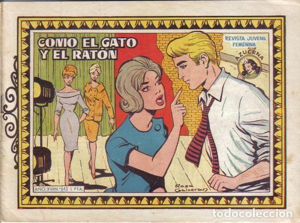 Fumetti: Azucena numero 643: Como el gato y el raton - Rosa Galceran