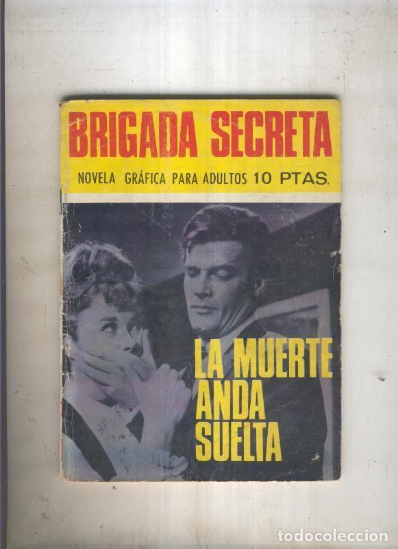 C&oacute;mics: BRIGADA SECRETA numero 178: La muerte anda suelta - Jorge Nabau