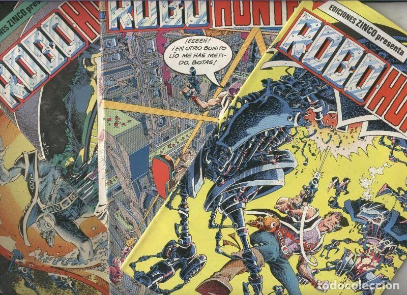 C&oacute;mics: Robo Hunter coleccion de Zinco, - John Wagner-Ian Gibson-Jose Ferrer