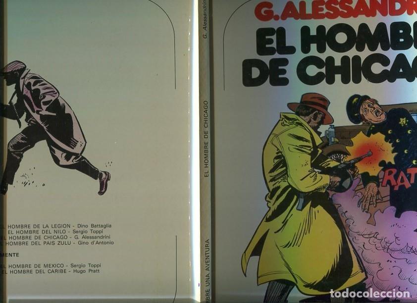 Comics: Un hombre, una aventura numero 03: El hombre de Chicago (numerado 1 en interior) - G.Alessandrini