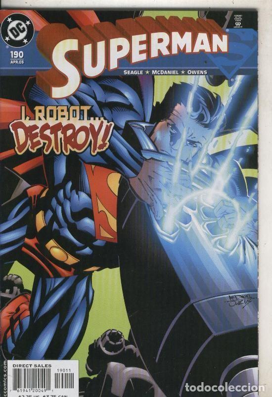 C&oacute;mics: Superman numero 190 - Seagle-McDaniel-Owens - Foto 1