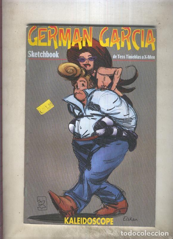 C&oacute;mics: German Garcia : Sketchbook, de Tess Tinieblas a X Men - German Garcia