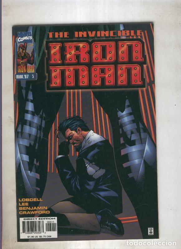 C&oacute;mics: the invencible Iron man numero 005 - Varios - Foto 1