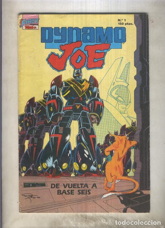 C&oacute;mics: Dynamo Joe numero 01 (numerado 1 en interior cubierta) - Doug Rice-John Ostrander - Foto 1